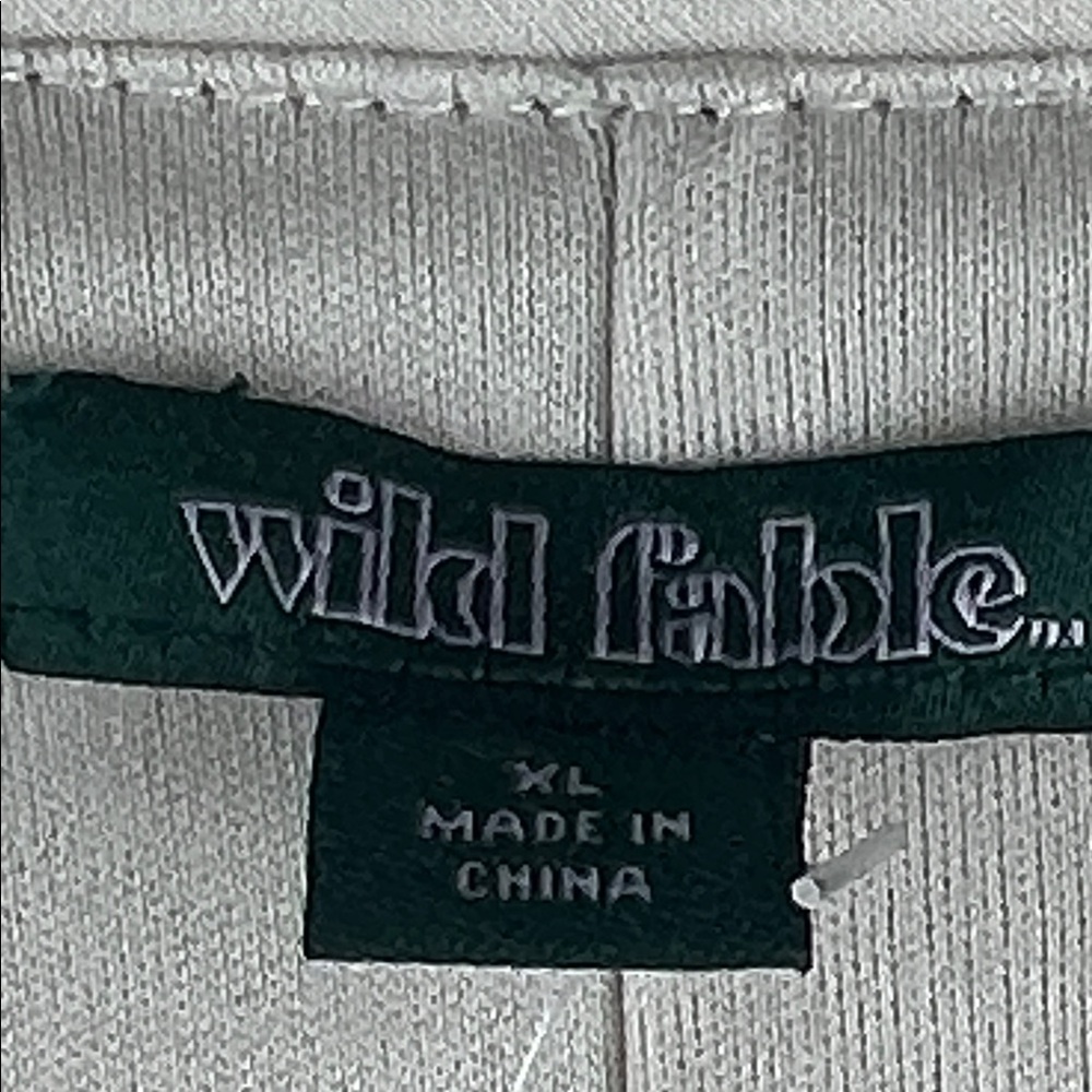 Wild Fable Cream Knit Gold Sequins Long Sleeve Dress Size XL Key Hole Neckline - Picture 2 of 7